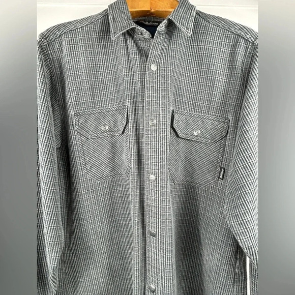 Billabong Shacket Jacket Shirt, Large, plaid Streetwear Grunge Layer Warm Comfy - Picture 4 of 10